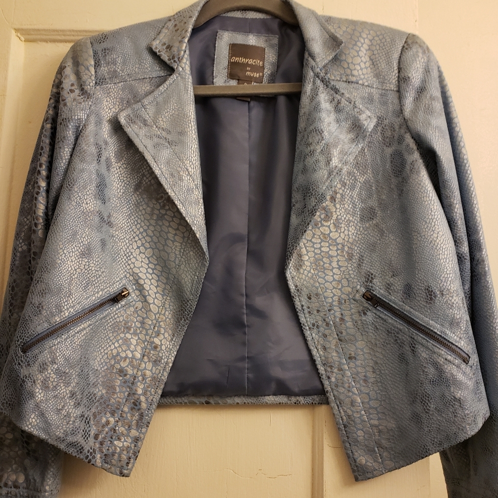 Suede Anthracite Jacket